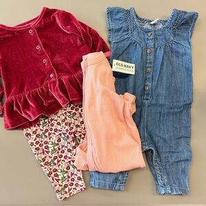 Baby girl 0-3 months clothes